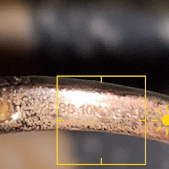 (OFFERS) ZALES DIAMOND RING STERLING SILVER GOLD - Picture 4 of 9